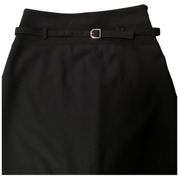 Express Tailored Pencil Skirt Sz 8 Black Knee Length Office Career Workwear - Picture 3 of 11